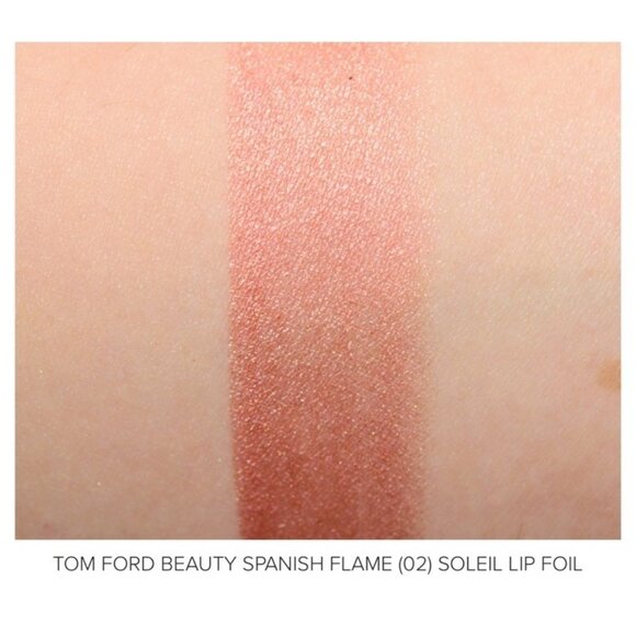 Tom Ford Lipstick Lip Foil in Shade Spanish Flame #02 Limited Edition Full Size - Picture 4 of 6